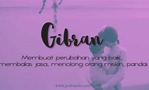 Nama Lengkapnya Gibran